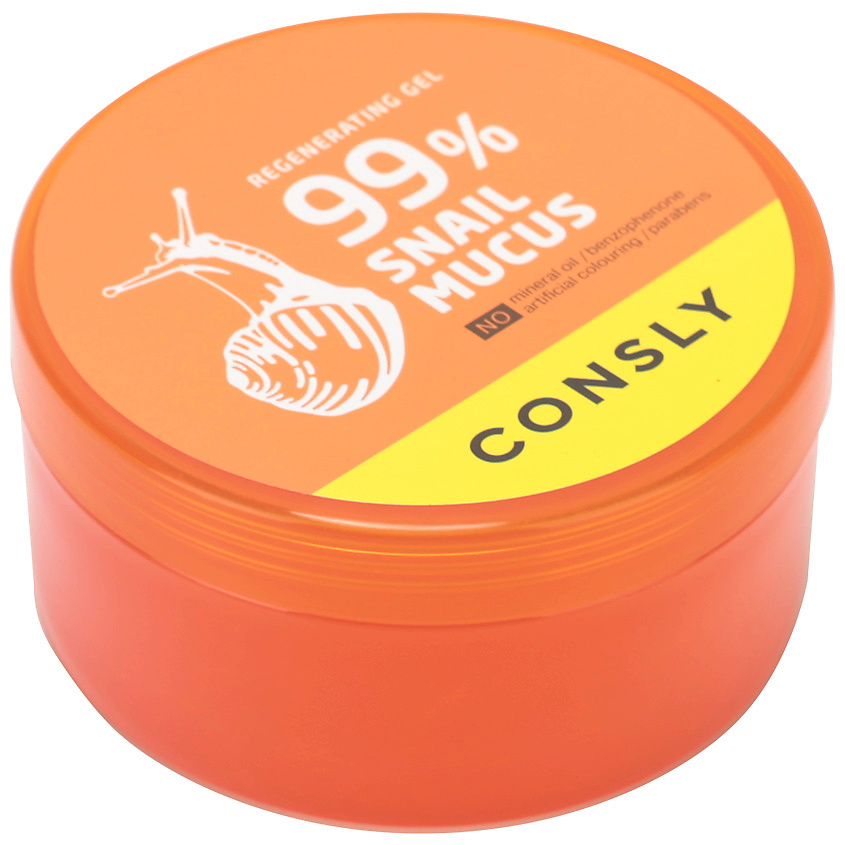 Изображение товара CONSLY Гель восстанавливающий гель с муцином улитки Snail Mucus Regenerating Gel, 300 мл
