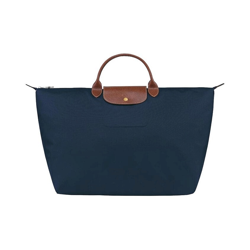 Изображение товара LONGCHAMP Сумка Le Pliage Canvas With Leather Trim Canvas Bag Women's Dark Blue, Темно-синий