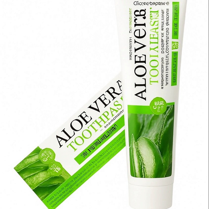 Изображение товара HERBOLIVE Зубная паста с алое вера 75мл натуральная для защиты зубов и десен