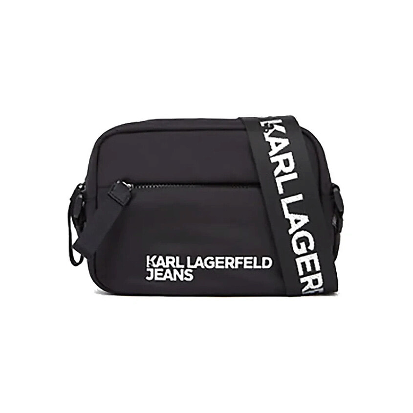 Изображение товара KARL LAGERFELD Мини-сумка кросс-боди Essential с длинным ремешком, Розовый