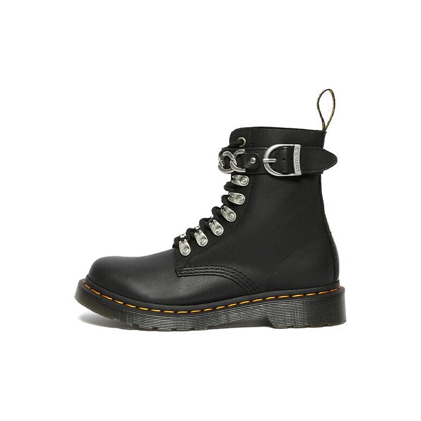 Изображение товара DR. MARTENS Кроссовки Dr.Martens 1460 Pascal Chain Leather Lace Up Boot Black Womens, Размер 37