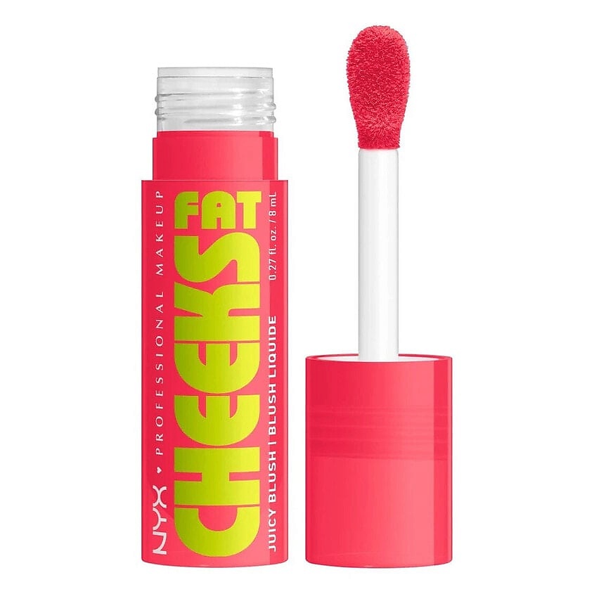 Изображение товара NYX PROFESSIONAL MAKEUP Румяна жидкие Fat Cheeks Juicy, Bouncin' Berry