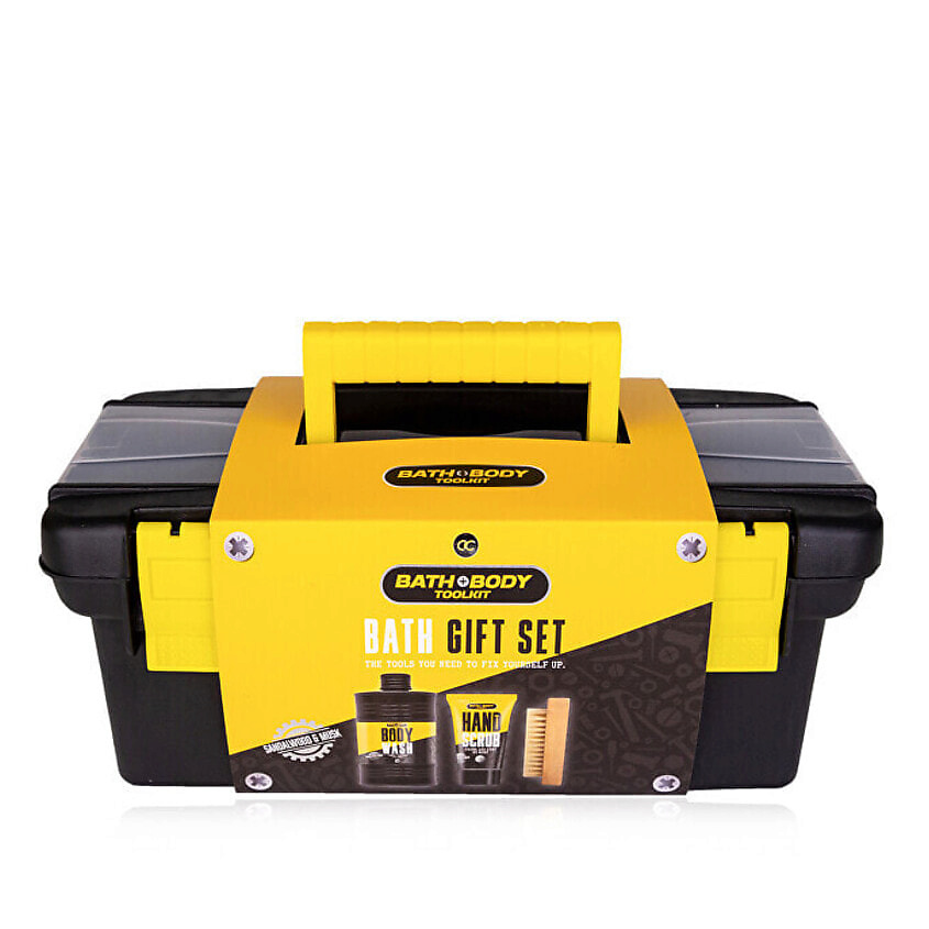 Изображение товара ACCENTRA Подарочный набор для ухода за телом Men Bath & Body Toolkit, 400 мл + 50 мл + 1 шт.