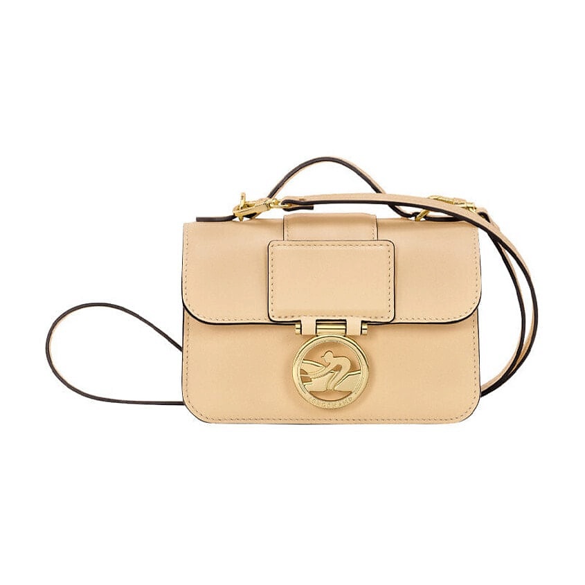 Изображение товара LONGCHAMP Сумка BOX-TROT Calfskin Small Square Bag Extra Small Women's Beige, Бежевый
