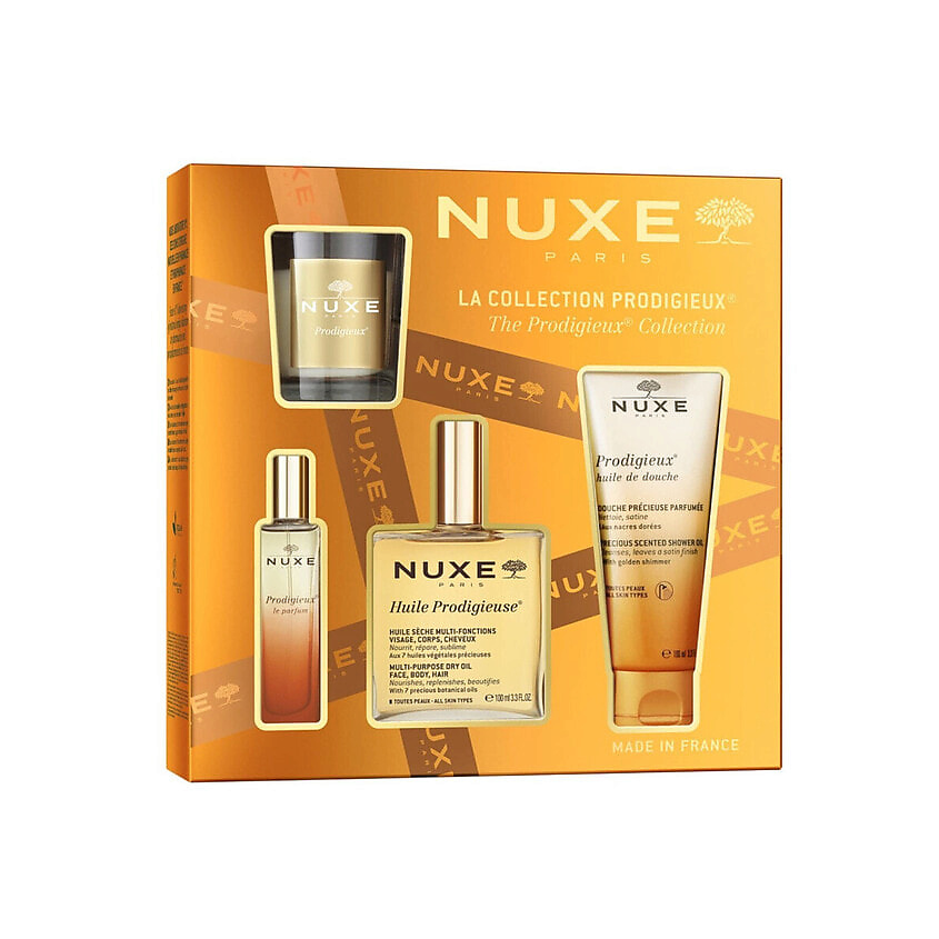 Изображение товара NUXE Парфюмерный набор The Prodigieux Collection, 100 мл + 15 мл +100 мл + 70 г