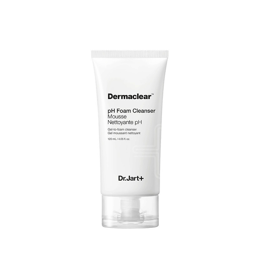 Изображение товара DR. JART+ Пенка для умывания Dermaclear pH Foam Cleanser 120 мл для чувствительной кожи