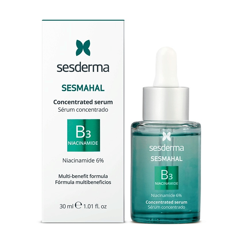 Изображение товара SESDERMA Сыворотка концентрированная с витамином Sesmahal B3 Niacinamide Concentrated Serum, 30 мл