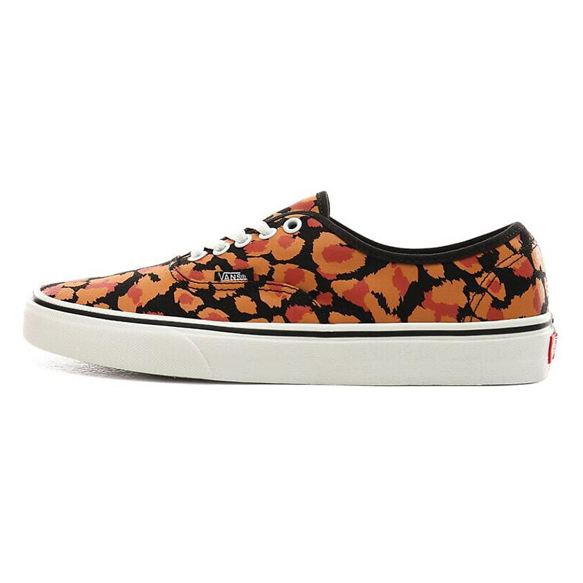 Изображение товара VANS Кроссовки Leopard Authentic Black/Red, цвет: Мультиколор, размер: 36.5