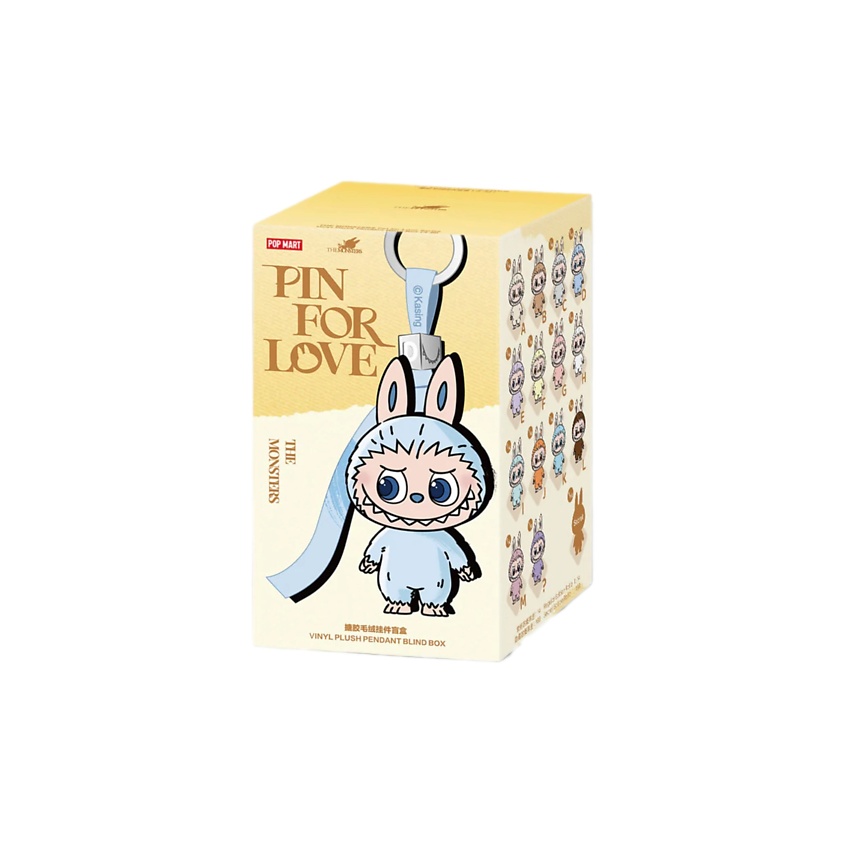 Изображение товара POP MART Брелок-игрушка THE MONSTERS Labubu Pin for Love A-M, Blind Box