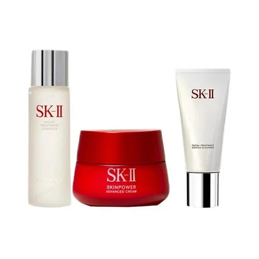 Изображение товара SK-II набор средств для лица эссенция крем очищающее 230мл 50г 120г косметика