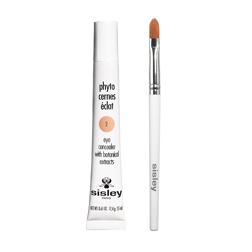 Изображение товара SISLEY Фитокорректор с кистью для кожи вокруг глаз Phyto-Cernes Éclat Eye Concealer, 2, 15 мл
