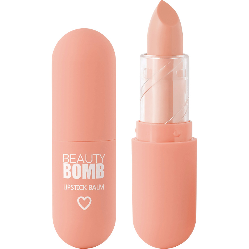 Изображение товара BEAUTY BOMB Помада-бальзам для губ Color Lip Balm, № 03 FIRST KISS, 4 г