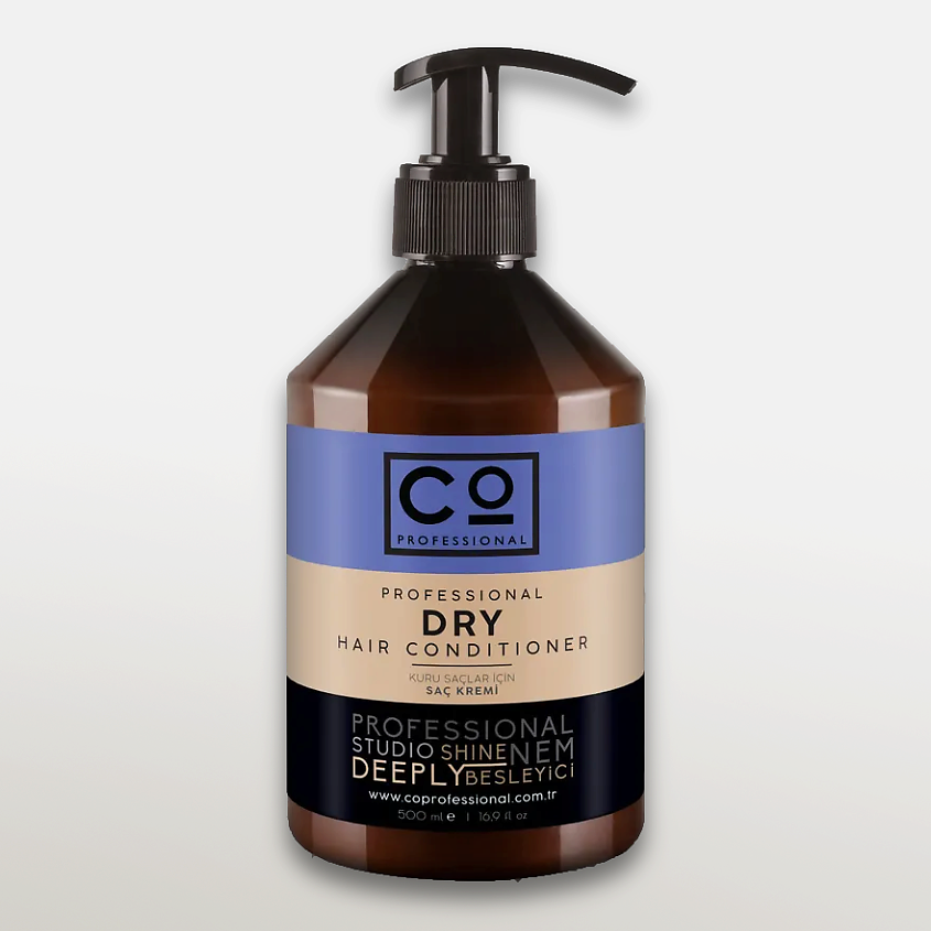 Изображение товара CO PROFESSIONAL Кондиционер Для кудрявых и вьющихся волос, увлажняющий, Dry, 500 мл