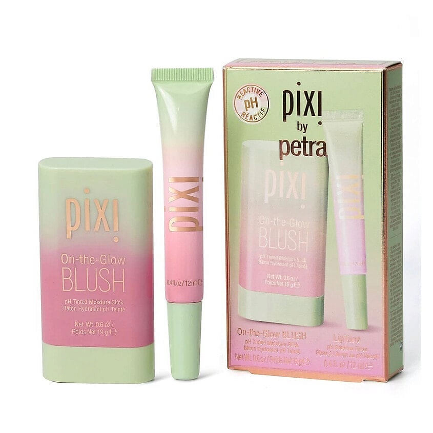 Изображение товара PIXI Набор для макияжа Cheektone + Lip Tone Duo Румяна+Тинт, 19гр+12 мл