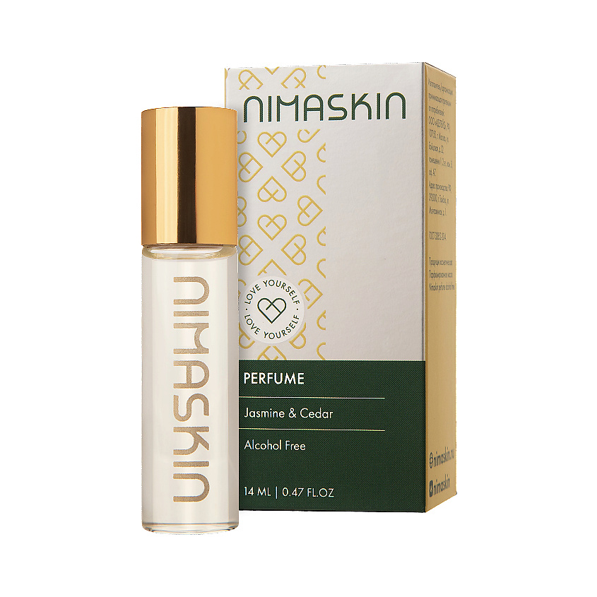 Изображение товара NIMASKIN Масляные духи парфюмированные Jasmine & Cedar, 14 мл