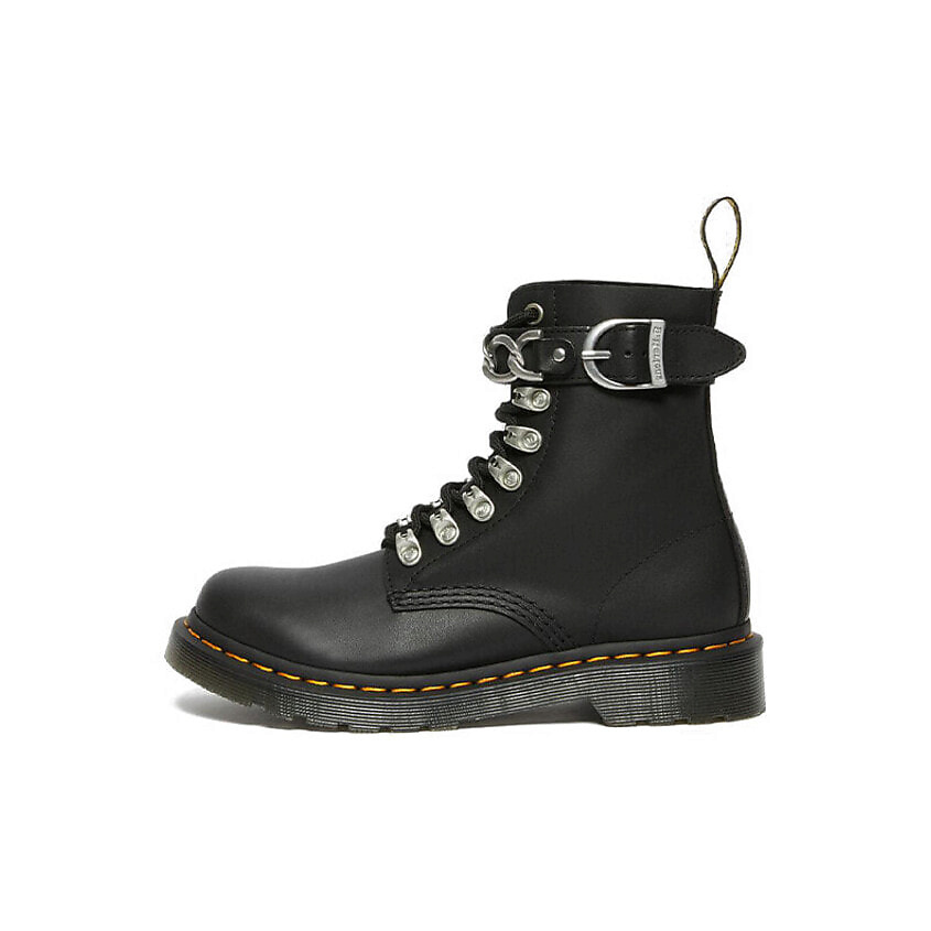 Изображение товара DR. MARTENS Кроссовки Dr.Martens 1460 Pascal Chain Leather Lace Up Boot Black Womens, Размер 36