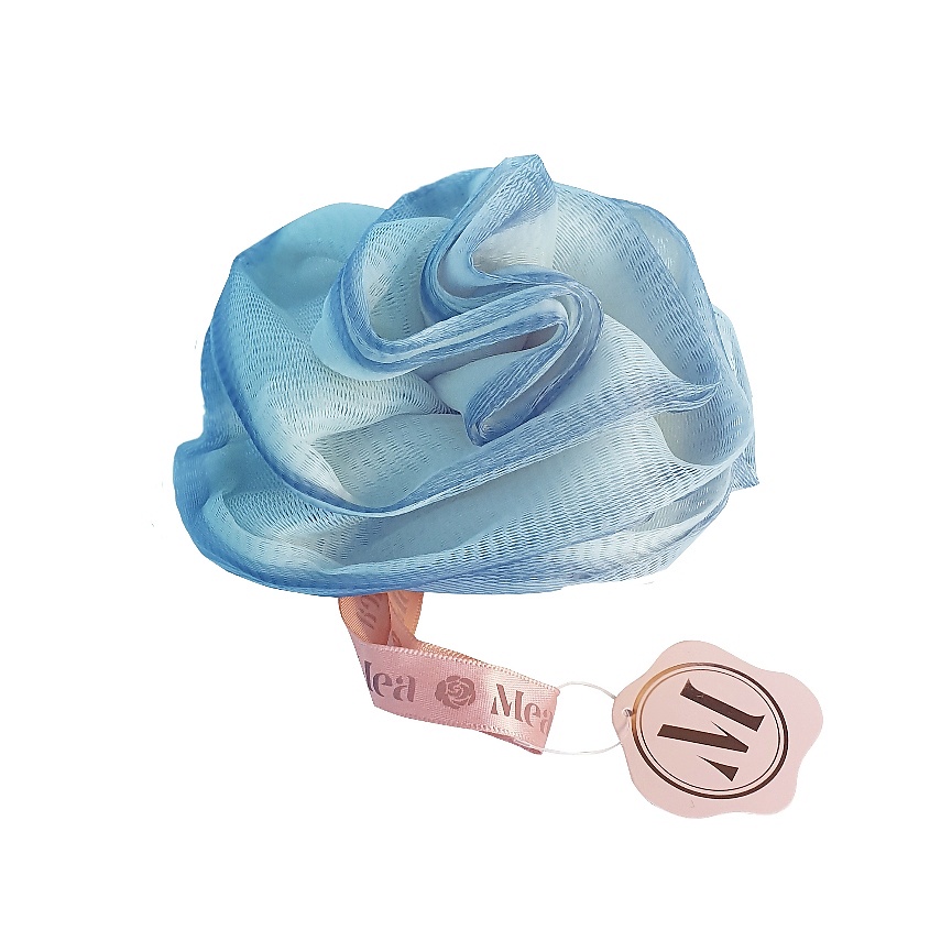 Изображение товара MEA Губка-цветок для душа синяя, 1 шт.