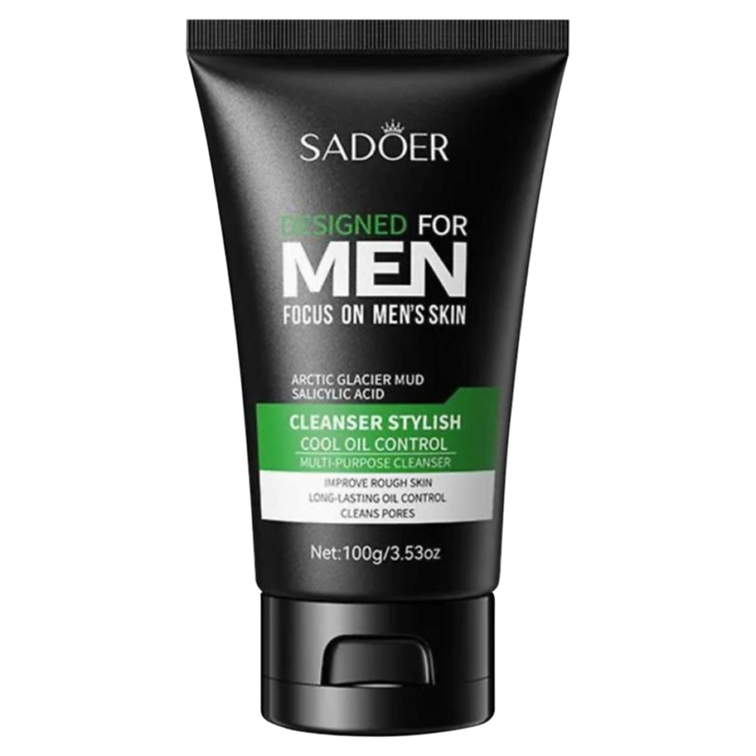 Изображение товара SADOER Средство для умывания Cool Oil Control мужское многоцелевое очищающее, 100 гр