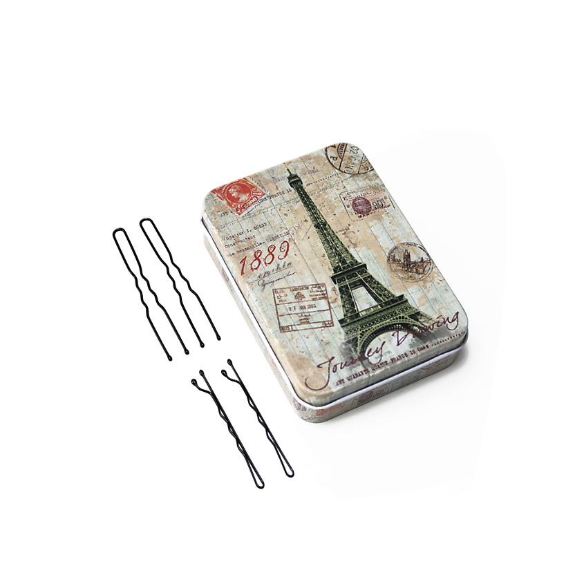 Изображение товара VIBERIA Набор шпилек и невидимок для волос, Невидимки - 50шт; Шпильки - 50шт.