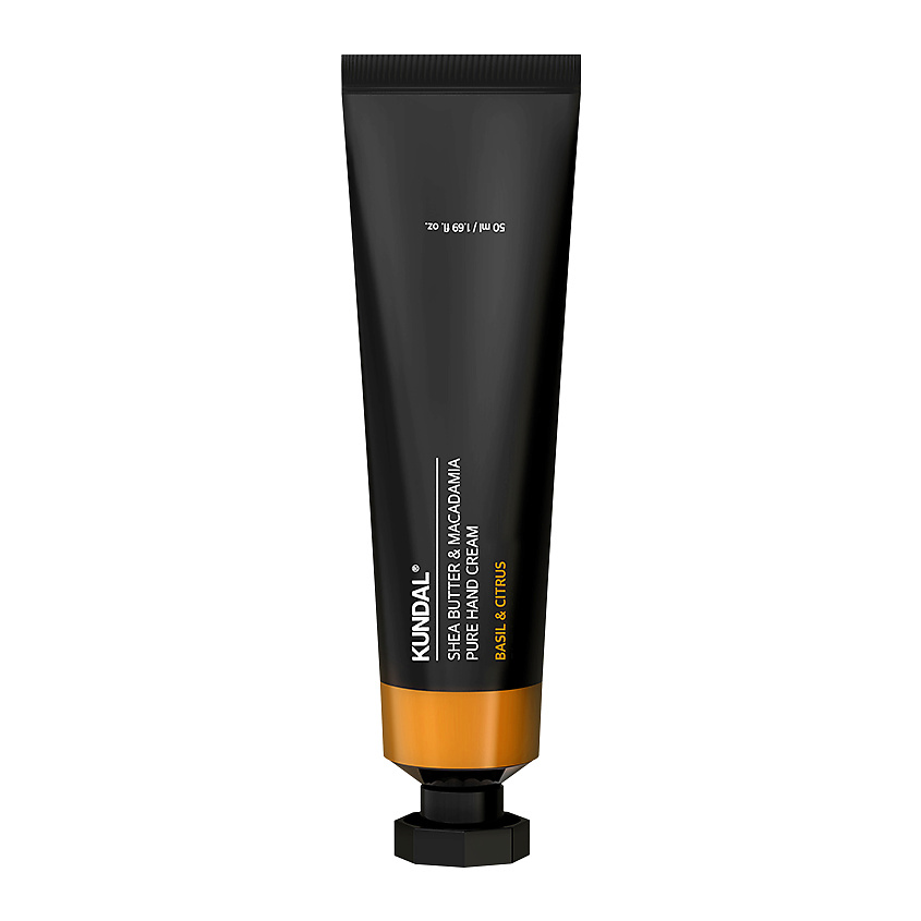 Изображение товара KUNDAL Крем для рук Базилик и Цитрус Shea Butter & Macadamia Basil & Citrus Hand Cream, 50 мл