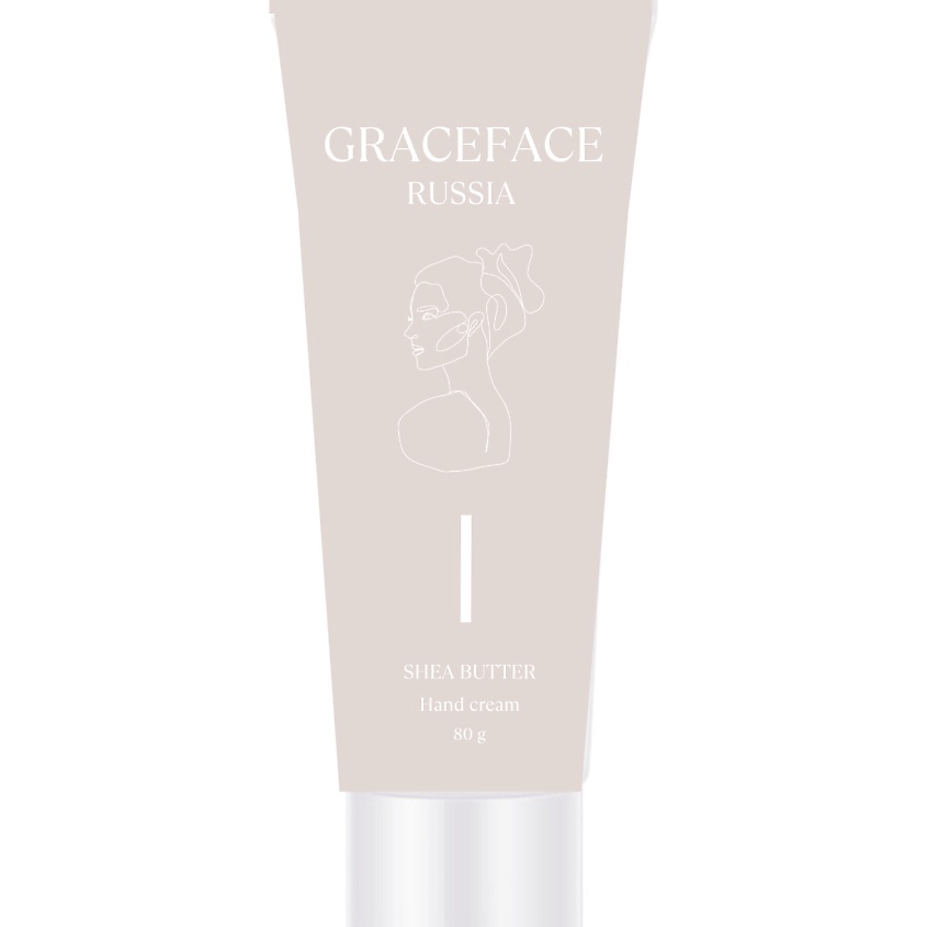 Изображение товара GRACE FACE Увлажняющий крем для рук и тела с маслом ши, питательный от сухости, С маслом ши 1 шт.