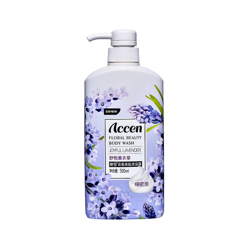 Изображение товара ACCEN Гель для душа FLORAL парфюмированный, лаванда; 500 мл