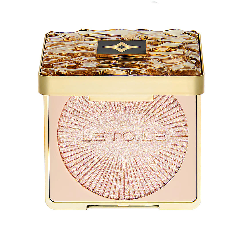 Изображение товара ЛЭТУАЛЬ Прессованный хайлайтер Decollete Lumiere, 002 Gold Rush, 9 г