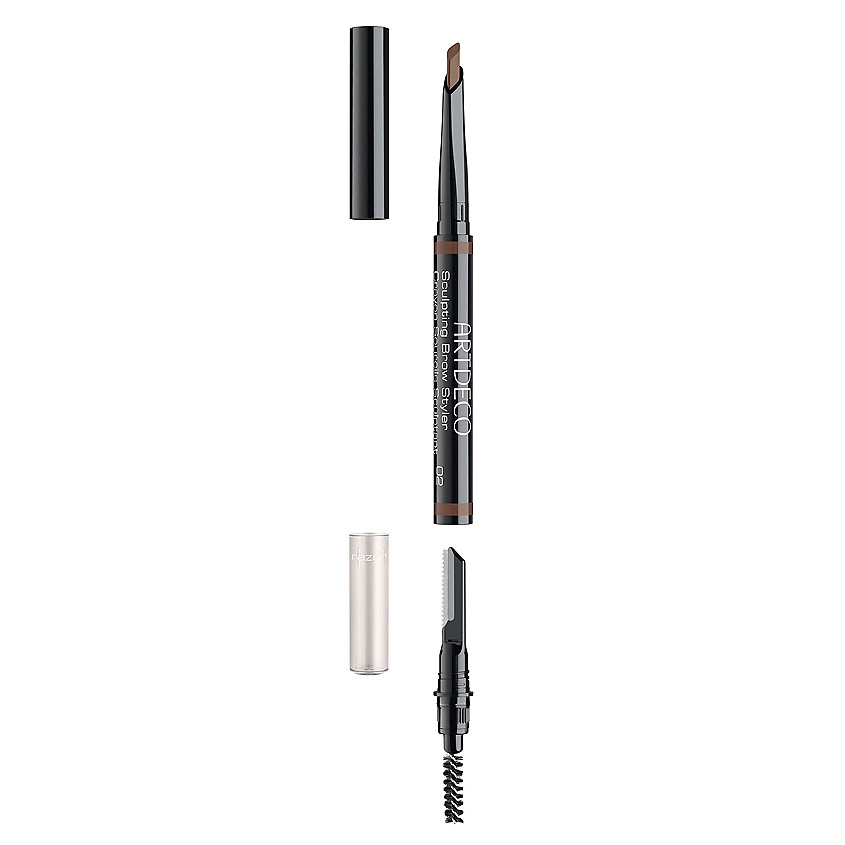 Изображение товара ARTDECO Карандаш для бровей автоматический Sculpting Brow Styler, № 02 Brunette, 0,15 г