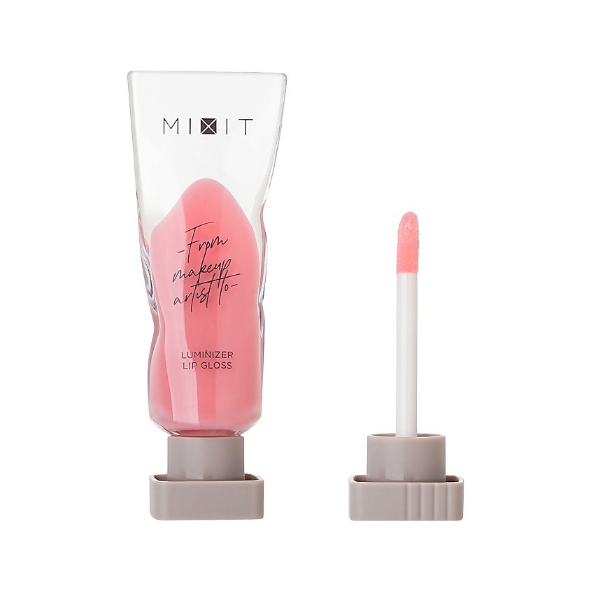 Изображение товара MIXIT Блеск для губ LUMINIZER LIP GLOSS глянцевый, тон 02 Magic elixir