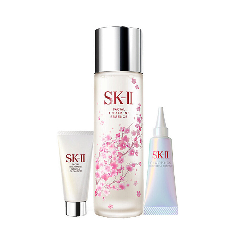 Изображение товара SK-II Набор средств для лица Limited Skincare, 230мл Essence+10мл Serums+20гр Cleanser