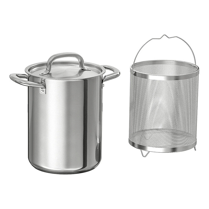 Изображение товара Кастрюля со вставкой IKEA 365+ 5 литров для варки и приготовления блюд