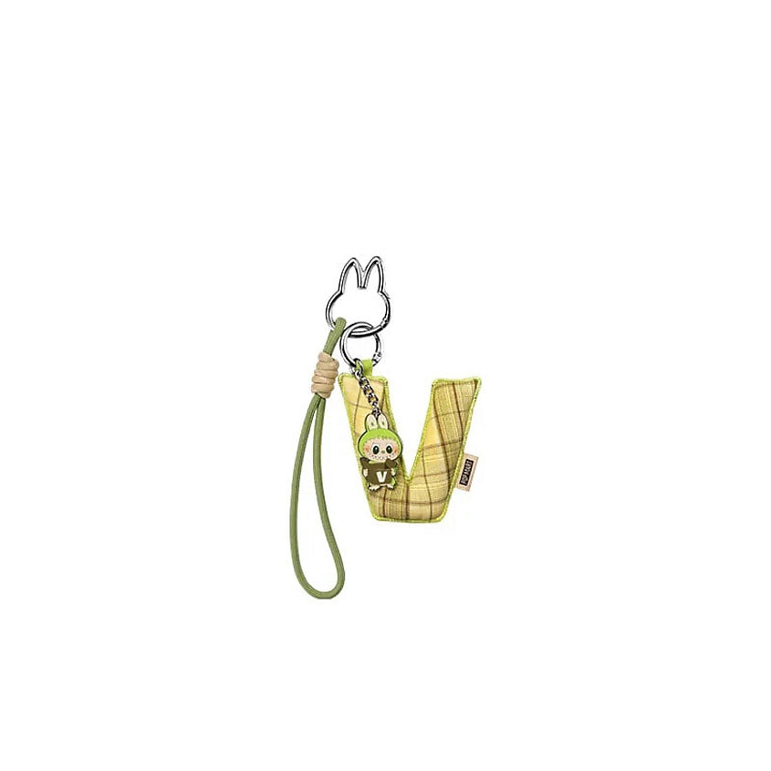 Изображение товара POP MART Подвеска в виде буквы "V" The Monsters LABUBU Pin For Love,1 шт., Известная подвеска