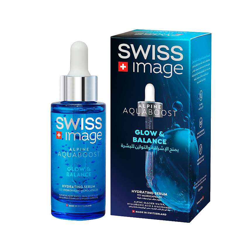 Изображение товара SWISS IMAGE Ультра увлажняющая сыворотка с витамином В, 1 шт.