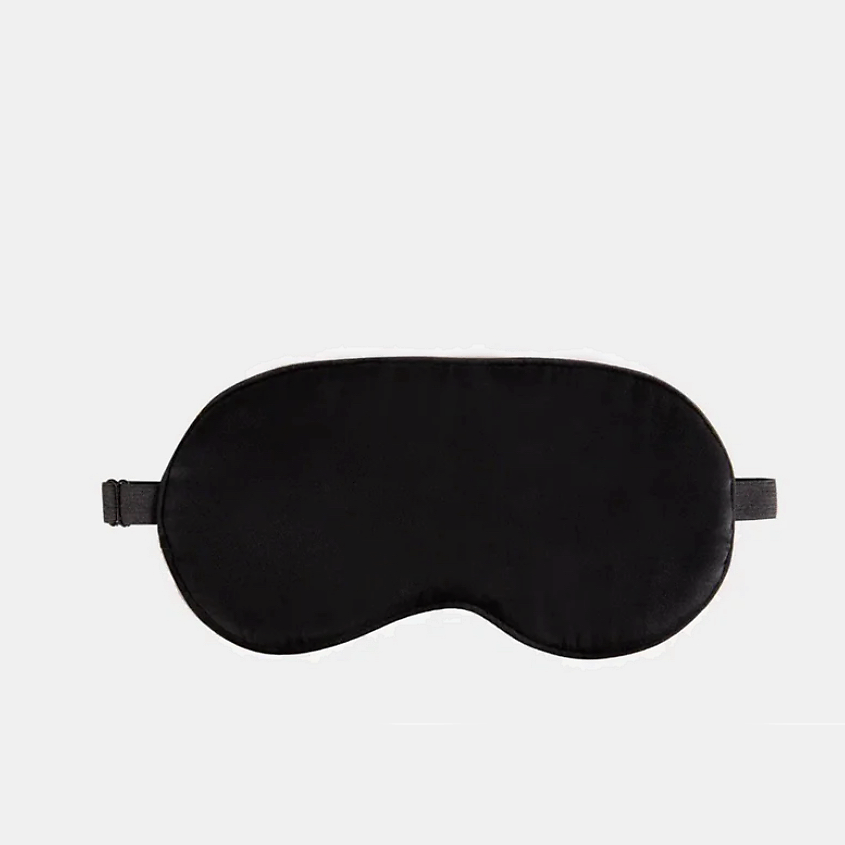 Изображение товара Мягкая маска для сна из натурального шелка Mulberry Черная