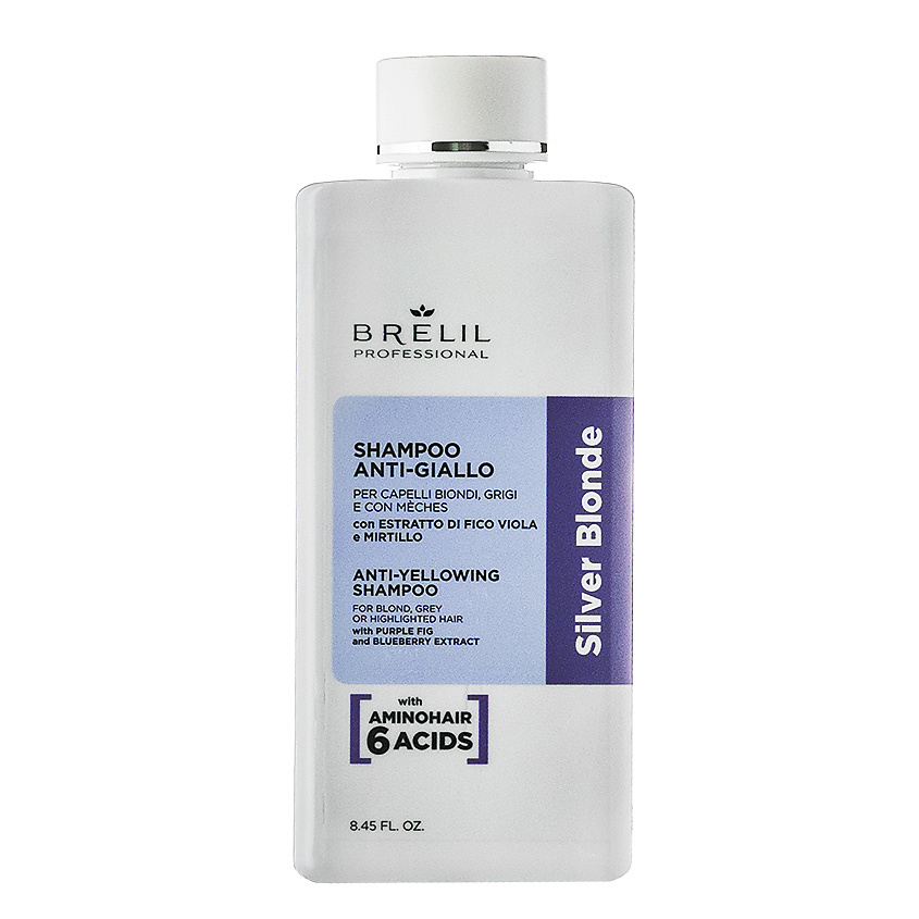 Изображение товара Шампунь BRELIL PROFESSIONAL для светлых и седых волос 250 мл