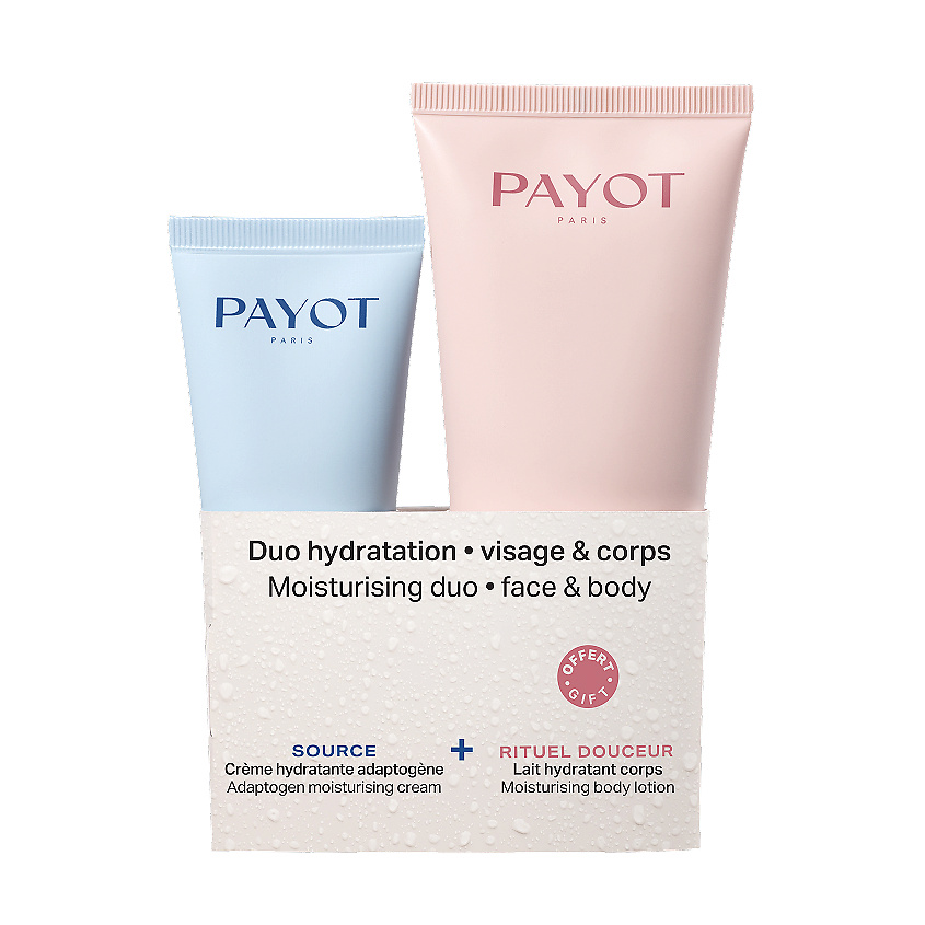 Изображение товара PAYOT Набор для лица и тела Moisturising Duo, 30 мл + 100 мл