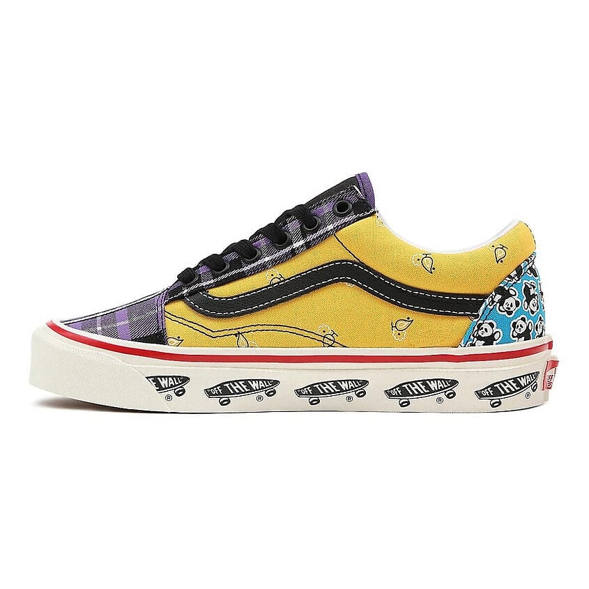Изображение товара VANS Кроссовки Anaheim Factory Old Skool 36 Dx Sneakers Purple/Yellow, цвет: Мультиколор, размер: 36