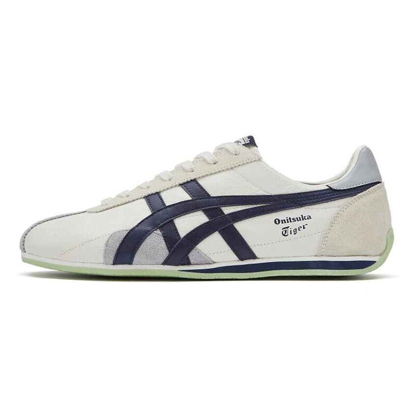 Изображение товара ONITSUKA TIGER Кроссовки Runspark 'White Cream Navy', цвет: Белый, размер: 39.5