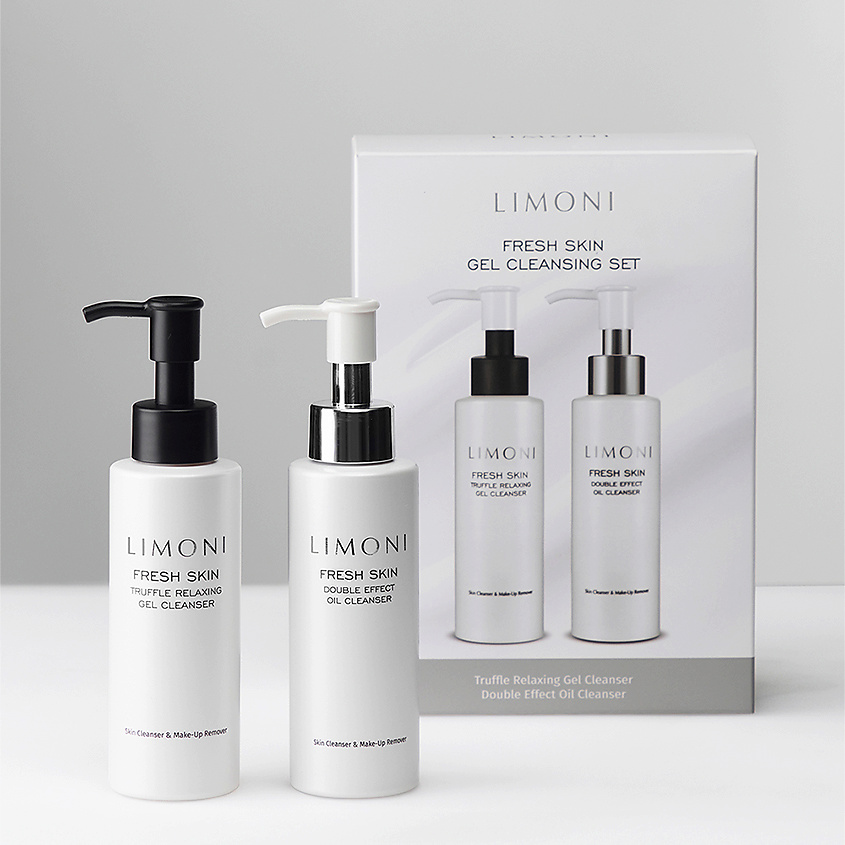 Изображение товара LIMONI Набор для умывания (гель для очищения + гидрофильное масло) Fresh Skin Cleansing Set, 1 шт.
