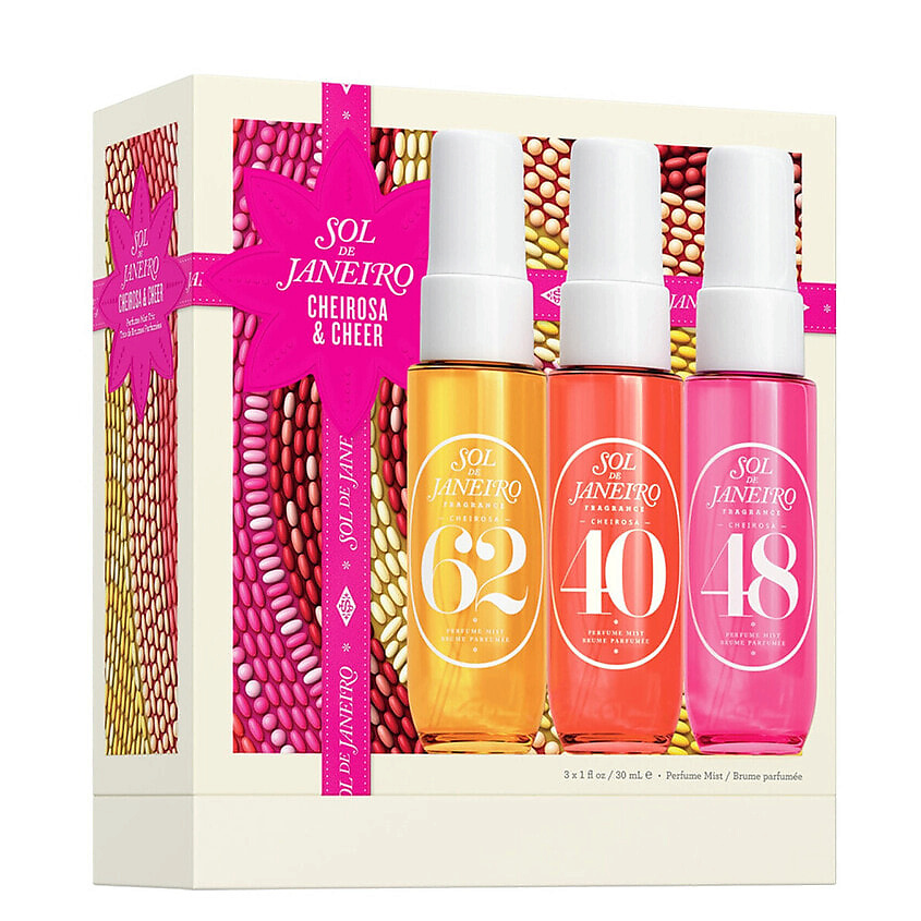 Изображение товара SOL DE JANEIRO Набор для ухода за телом Cheirosa & Cheer, 30 мл+30мл+30мл