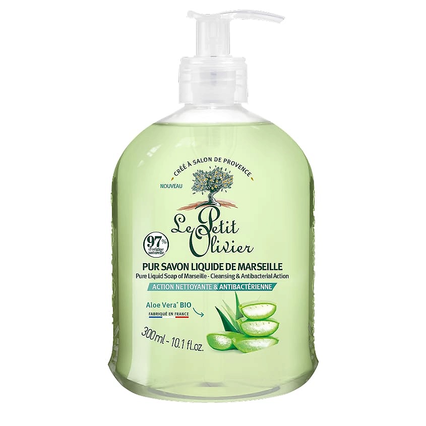 Изображение товара LE PETIT OLIVIER Жидкое мыло с Алое Вера, 300 мл