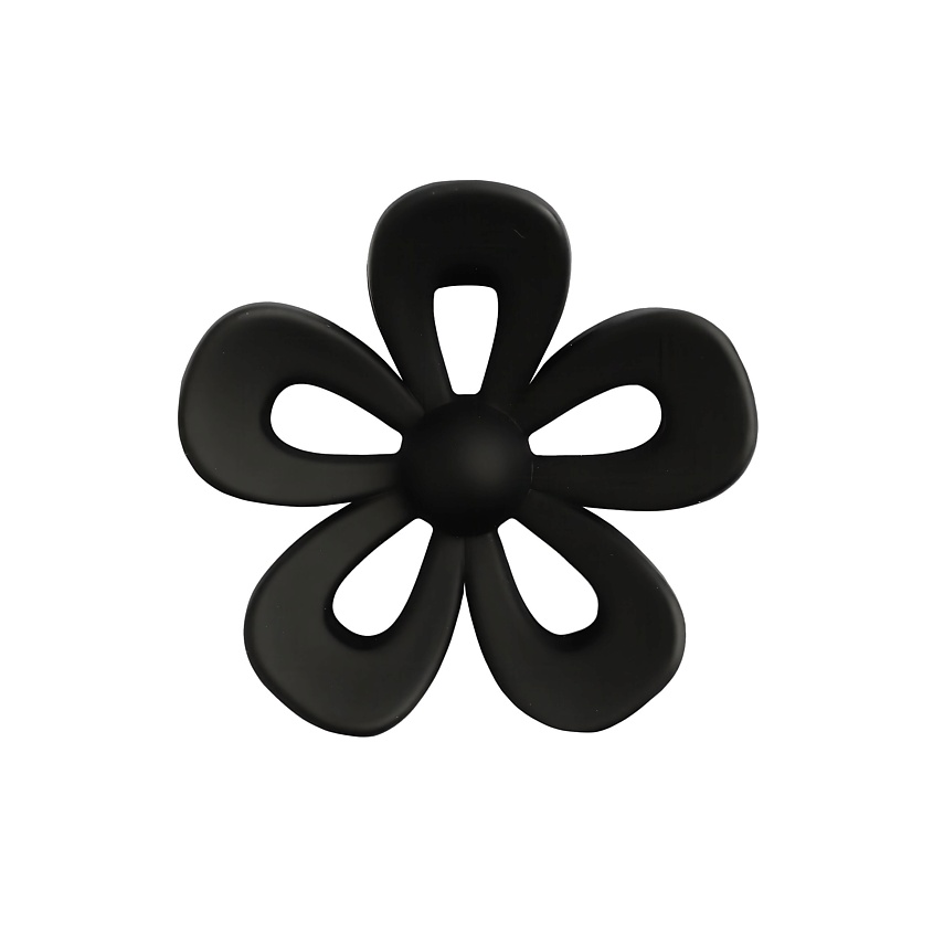 Изображение товара KOSMOSHTUCHKI Заколка краб Ромашка, черный