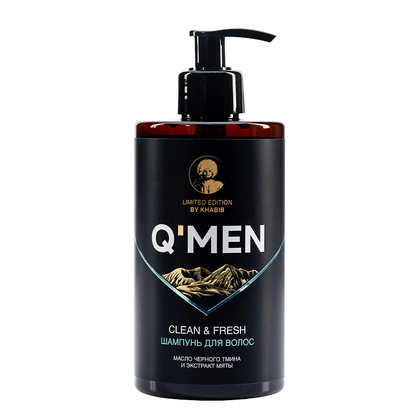 Изображение товара Deonica Q'MEN Шампунь чистота и свежесть мужской 410 мл для здоровья и ухода за волосами