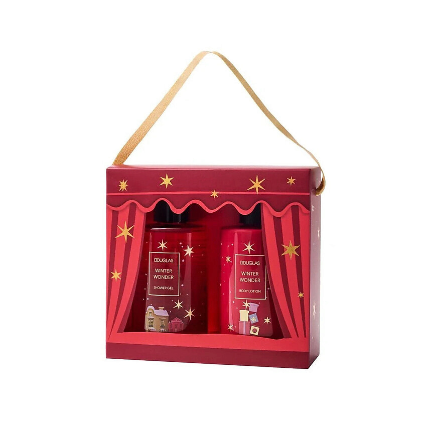 Изображение товара DOUGLAS Набор для ухода за телом Winter Wonder Гель для душа+Лосьон, 200мл+200мл