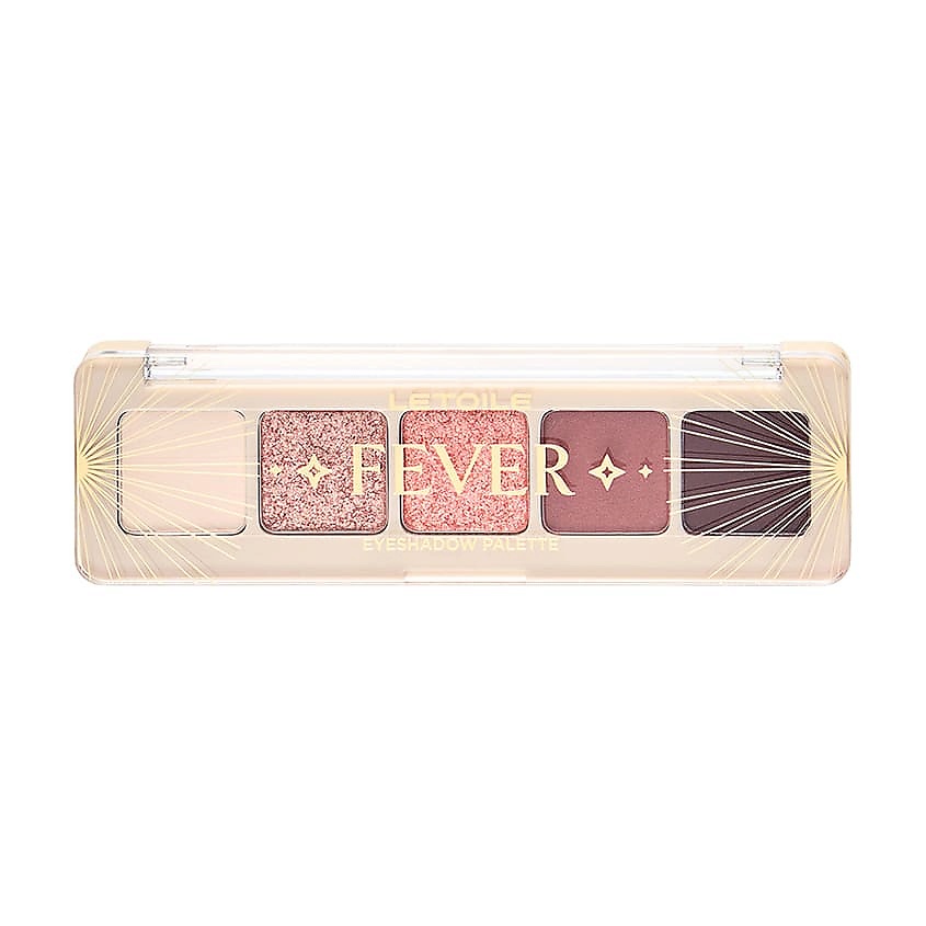 Изображение товара ЛЭТУАЛЬ Палетка теней для век Fever Eyeshadow Palette, 5 г