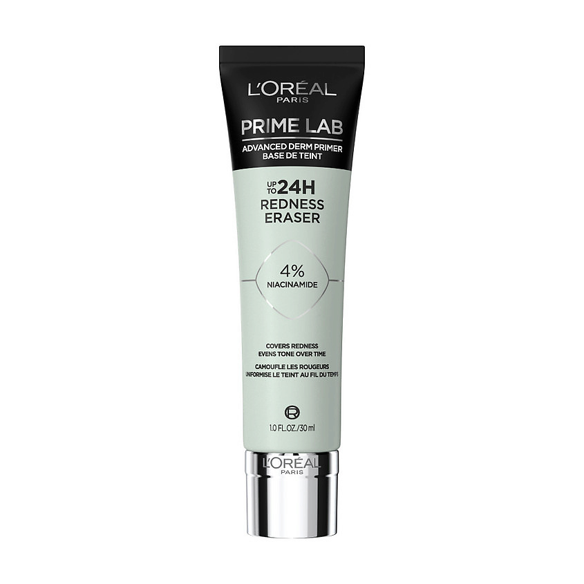 Изображение товара L'ORÉAL PARIS Матирующий праймер для лица Prime Lab Redness Erase, 30 мл