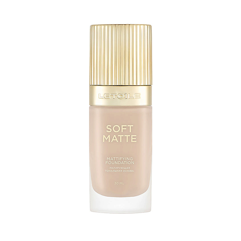 Изображение товара ЛЭТУАЛЬ Матирующая тональная основа Soft Matte Foundation, 004 Nude, 30 мл