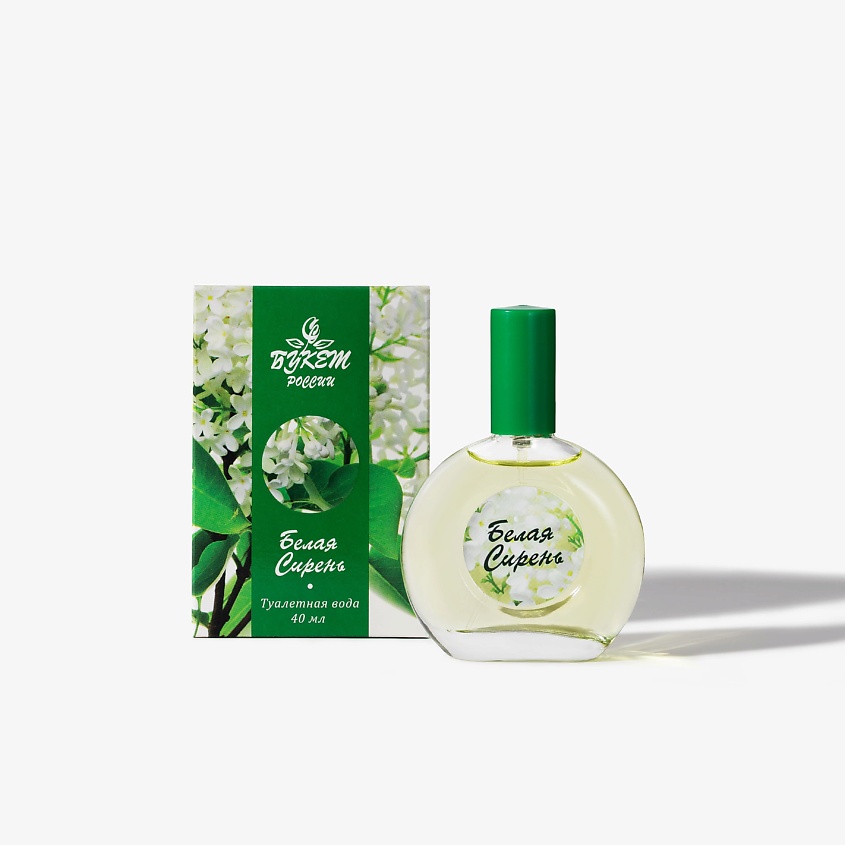 Изображение товара Туалетная вода Белая Сирень Букет России 40 мл для женщин цветочный аромат