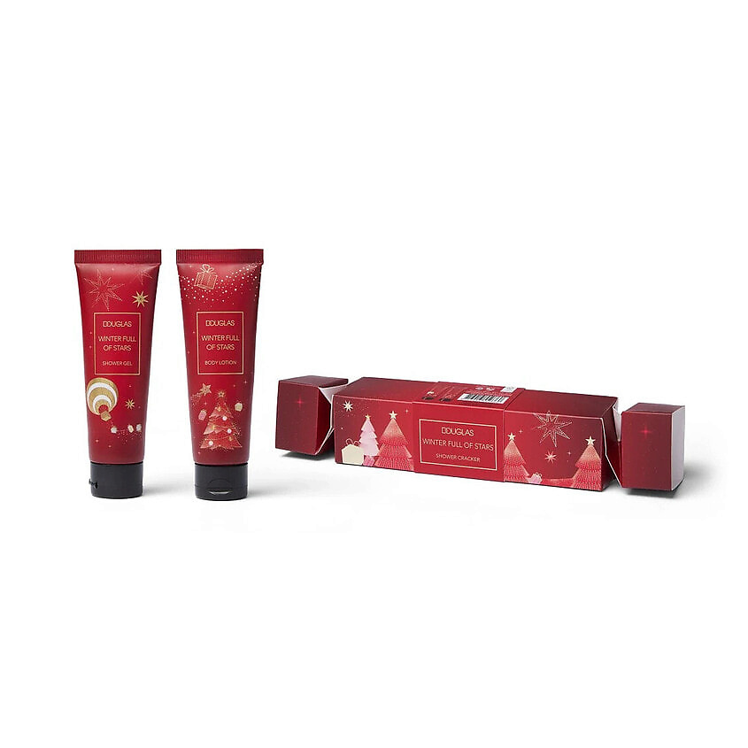Изображение товара DOUGLAS Подарочный набор для душа Winter Full of Stars, 30мл+30мл