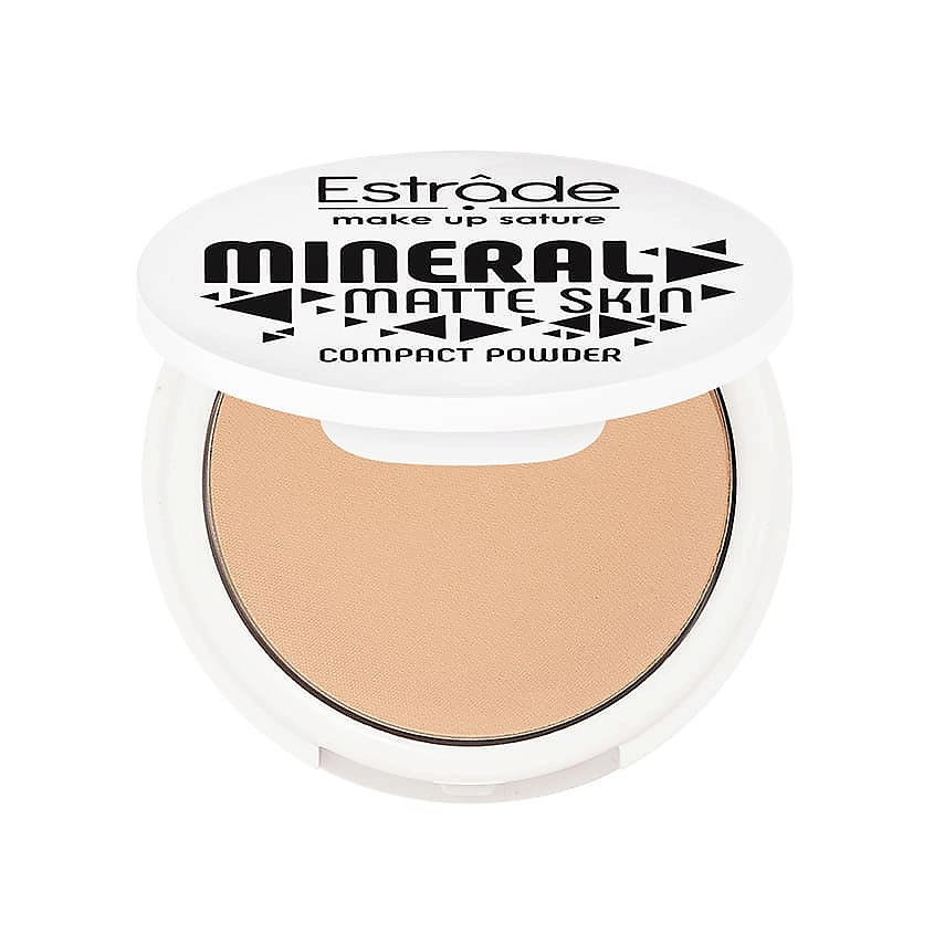 Изображение товара ESTRADE Компактная пудра Mineral Matte Skin Compact Powder, М24 Кремовый бежевый нейтральный, 7 г